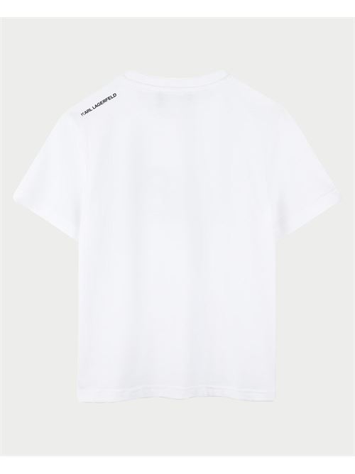 T-shirt ras du cou Karl Lagerfeld pour enfants KARL LAGERFELD | Z3043510P